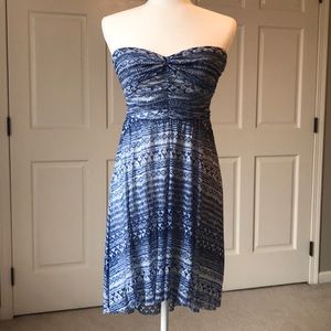 Free People Strapless High Low Summer Dress